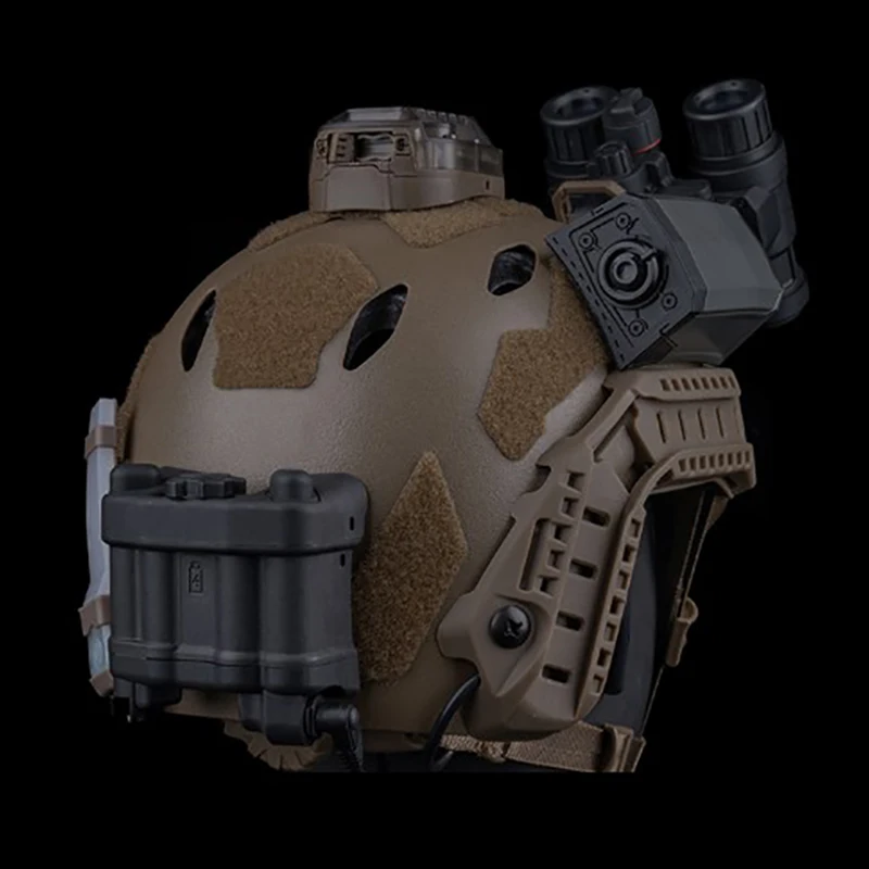 Casco táctico FMA NVG AN-PVS31 modelo simulado con función de luz versión sin función solo decoración - imagen 2