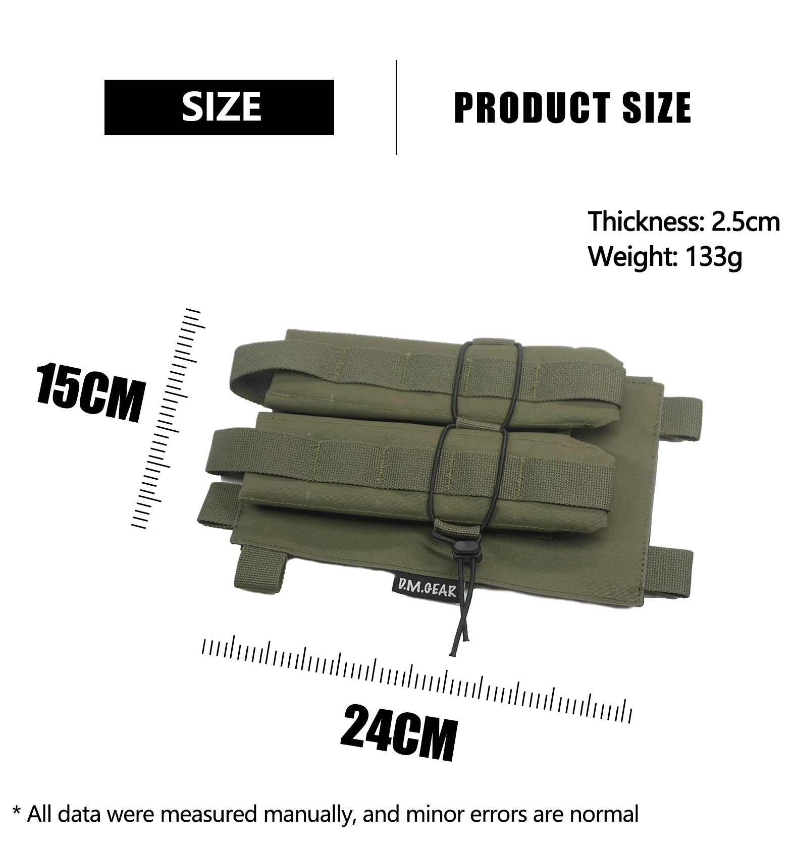 Bolsillo Munición - Vista angular