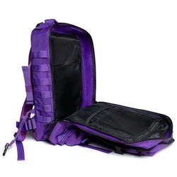 Mochila táctica MOLLE gran capacidad para senderismo y acampada