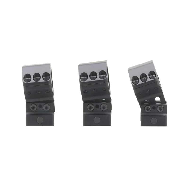 Óptica vectorial x-accu 30/34Mm 40Moa anillos de cola de milano de elevación ajustable aptos para objetivo de 60Mm alcance 6 tornillos por anillo - imagen 4