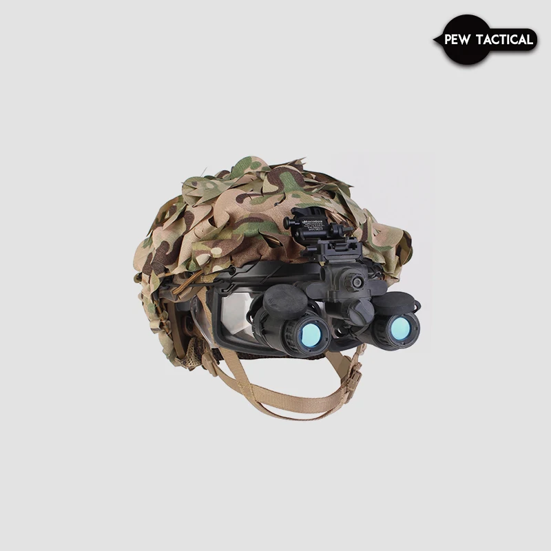 PEW TACTICAL PREDATOR GHILLIE HELMET COVER Funda camuflaje AIRSOFT OT20 - imagen 3