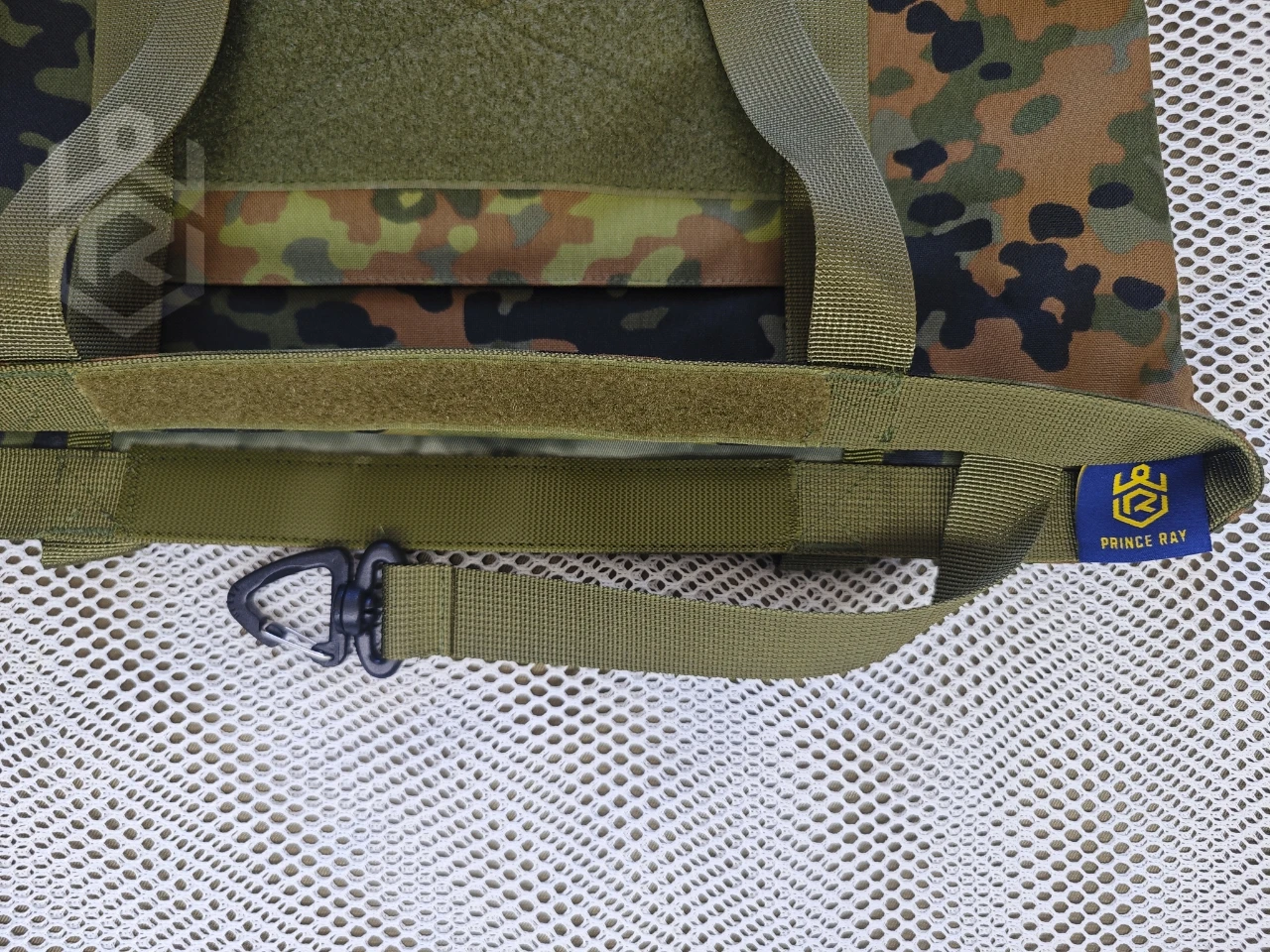 Bosque alemán / Blanco / MCBK / Bolso de camuflaje del desierto geométrico - imagen 3