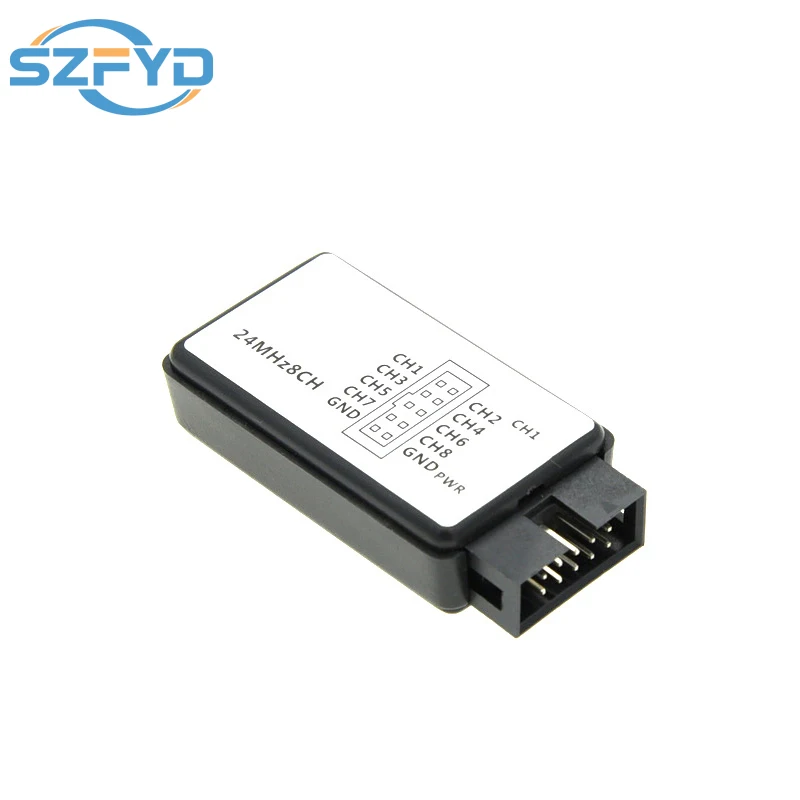 Analizador lógico USB, microordenador de un solo chip adecuado para herramienta de depuración ARM FPGA, muestreo de 24M, 8 canales - imagen 2