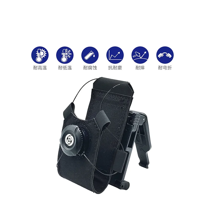 Cubierta protectora Universal para grabadora de liberación rápida táctica, cubierta protectora para grabadora compacta y portátil - imagen 2