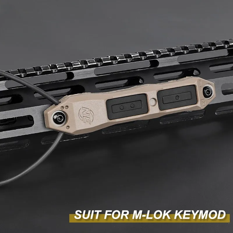 WADSN-interruptor de presión de Control Dual, cinta táctica remota para DBAL A2 PEQ NGAL SF M600 M300, linterna de grúa SF, enchufe de 2,5mm, nuevo - imagen 4