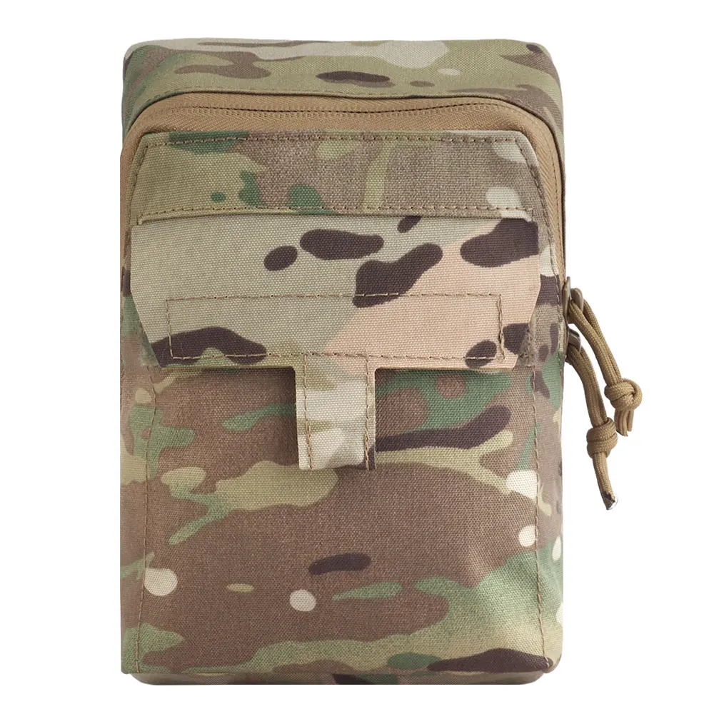 Bolsa táctica GP MOLLE con cremallera AR, herramientas para revistas, paquete de artículos diversos, almacenamiento de utilidad para deportes al aire libre, accesorios de caza Airsoft