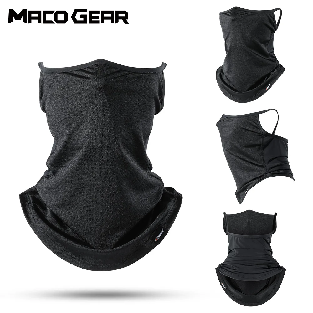 Bufanda de senderismo para verano, pañuelo deportivo para el cuello, polaina al aire libre para pesca, caza, pasamontañas Anti-UV, máscara de cara triangular para la oreja colgante