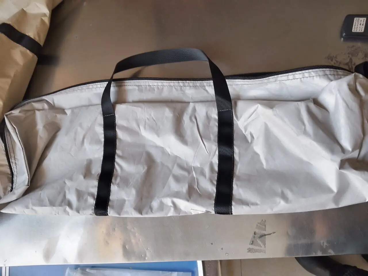 Bolso de mano de 68x14x14cm con cremallera y correa de mano para tienda, lona, toldo, toldo, senderismo, equipo de Camping, bolsa de almacenamiento para carro - imagen 3