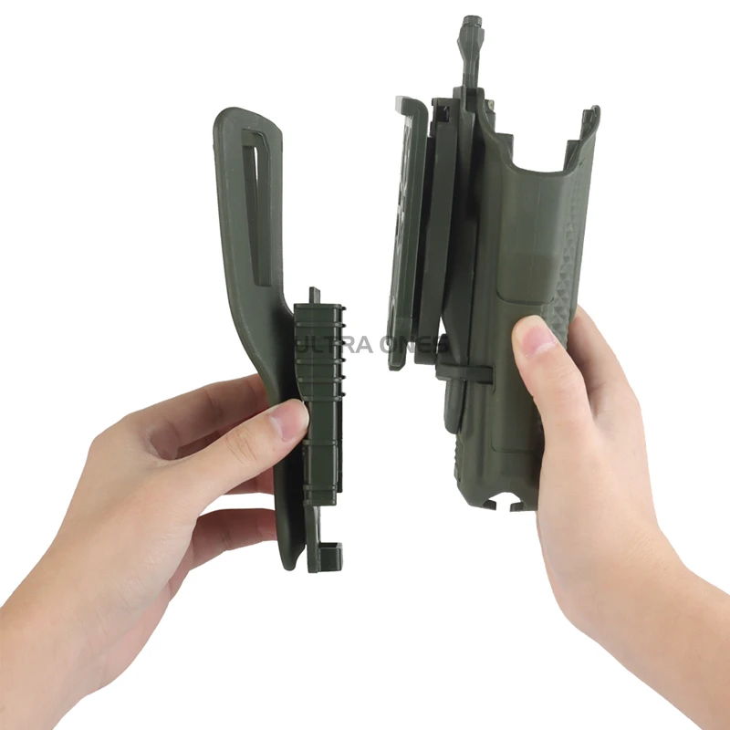 Funda Universal para pistola, fundas para pistolas tácticas de mano derecha para Glock SIG SAUER SPRINGFIELD WALTHER, funda para pistola deportiva de combate - imagen 3