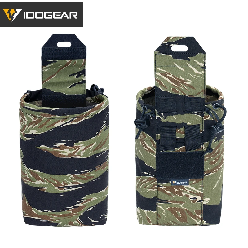IDOGEAR Mini bolsa táctica de reciclaje EDC bolsa de basura bolsa de herramientas multifunción plegable 35116 - imagen 3