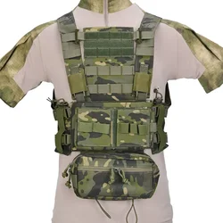 Nuevo aparejo de pecho táctico MK3, chaleco de caza Modular, bolsa de saco de camuflaje, arnés H M4 AK, inserto de revista, accesorios de Paintball Airsoft