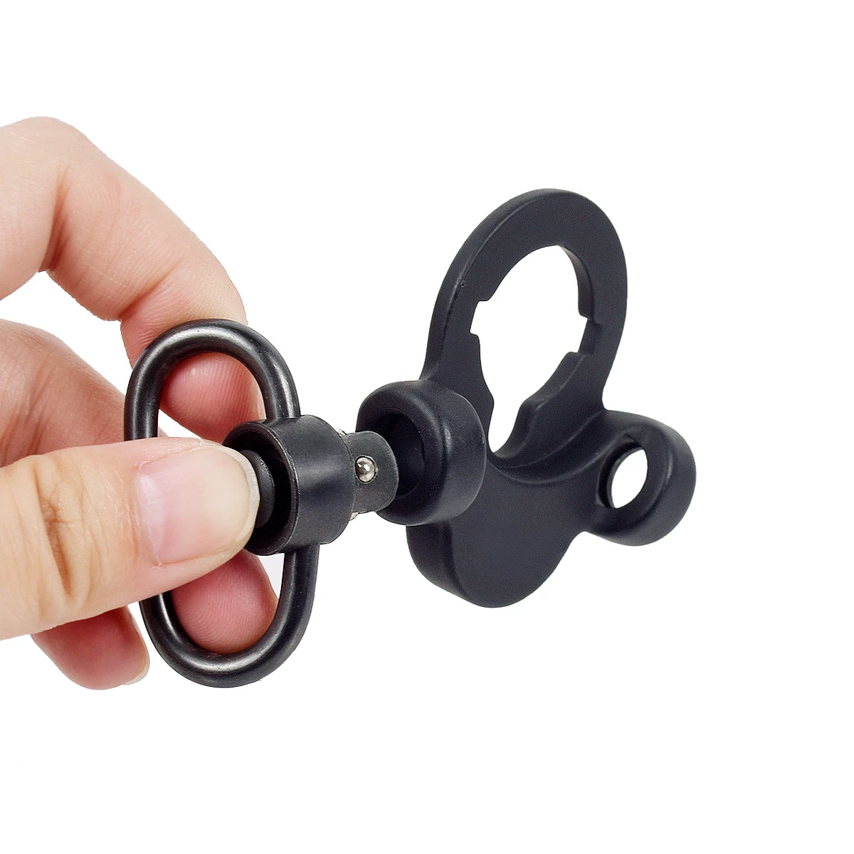 Soportes tácticos AEG GBB QD, montaje de eslinga, adaptador de botón de empuje de separación rápida, placa final de doble cara compatible con accesorios de caza M4 M16 AR15 - imagen 5