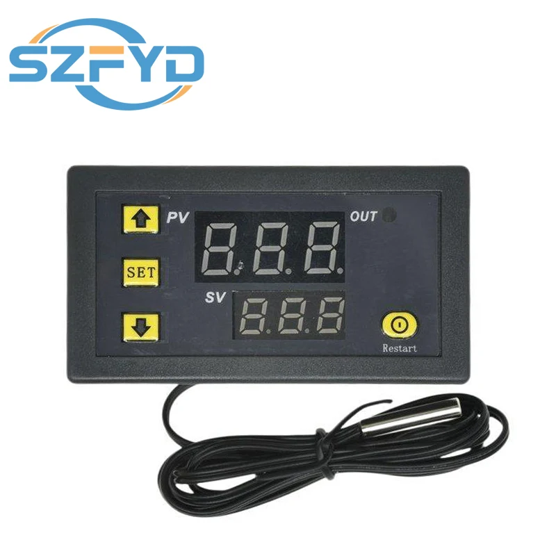 W3230 Temperatura digital 12V 24V 220V Regulador de termostato Control de enfriamiento de calefacción Termorregulador - imagen 5