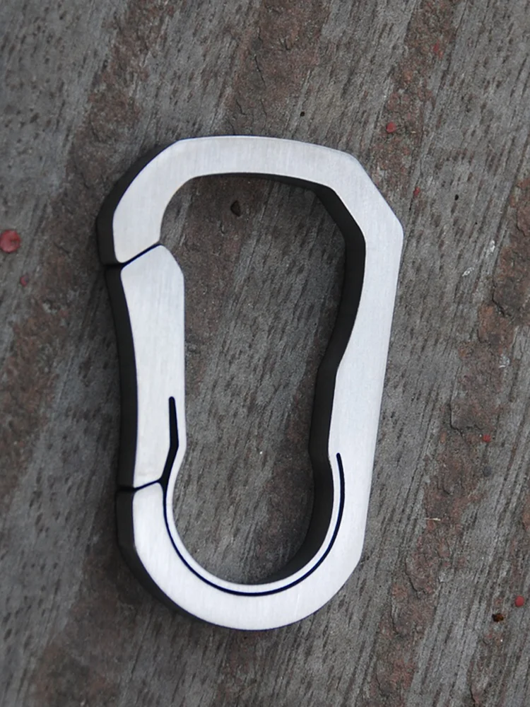 Hebilla de bloqueo de rodamiento todo en uno de titanio C50, hebilla de Montañismo ligera, sin carga, para viajes al aire libre - imagen 3