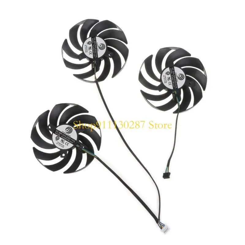 J1HC PLD09210S12HH CARIDA GRÁFICOS VGA 4PIN 12V 0.4A para MSI Radeon RX 6800 - imagen 5