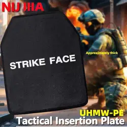 Placa balística NIJ III/III A UHMWPE táctica ligera para chaleco