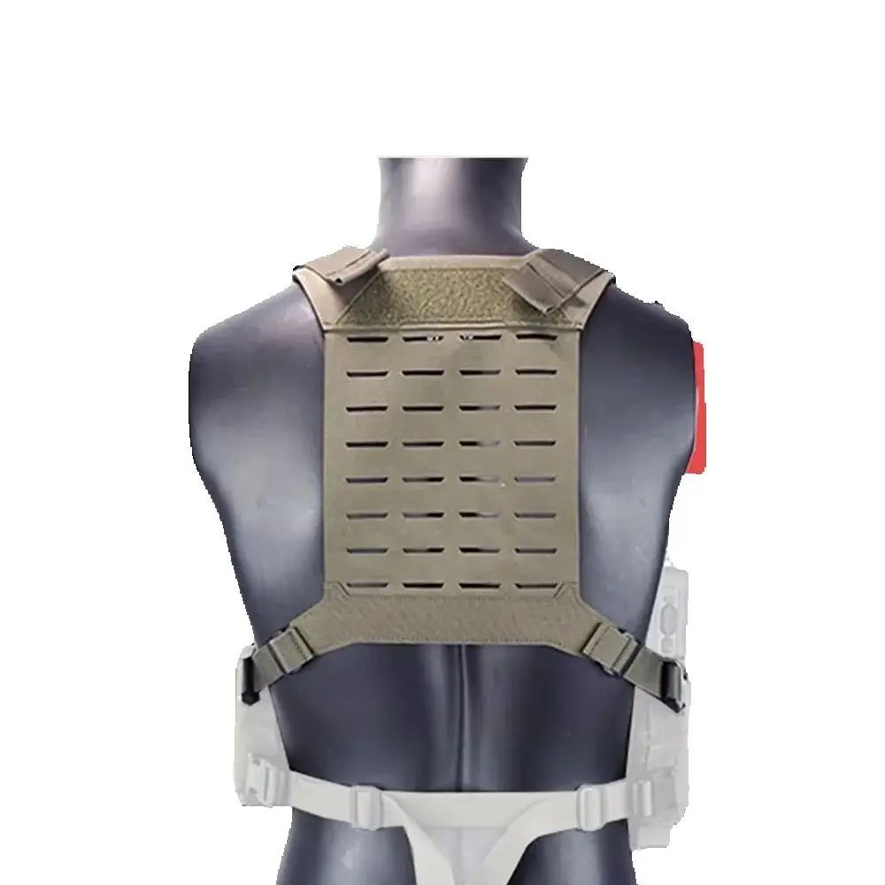 DMGear táctico D3 SS MK correa de aparejo de pecho corte láser chaleco MOLLE correa de aparejo de pecho caza Airsoft chaleco equipo colgante de pecho - imagen 3