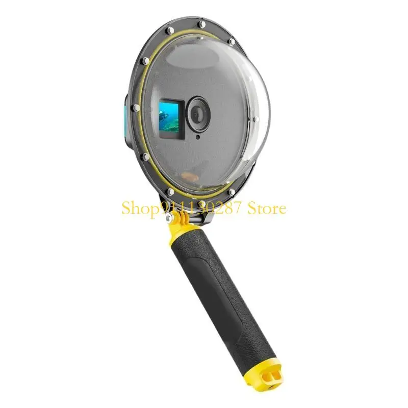 Puerto imagen subacuática J1HC para cámaras Action5/4/3, diseño liberación rápida, carcasa antipresión con cuerda - imagen 3