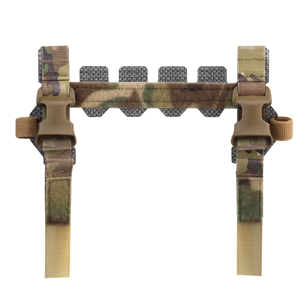 Adaptador de Panel frontal táctico, adaptadores de liberación rápida para portador de placa AVS, desconexión rápida, hebillas QASM, accesorio de chaleco Airsoft - imagen 3