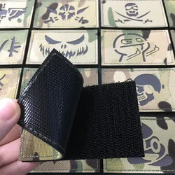 Parche reflectante infrarrojo Multicam táctico para mochila y chaleco