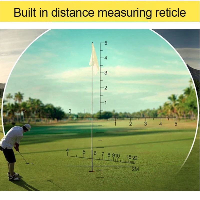 Binoculares 10x50 para adultos, binoculares militares marinos, resistentes al agua con telémetro, prisma BAK4, lente FMC para observación de aves, navegación - imagen 2