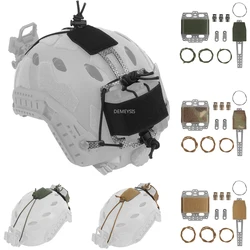 Soporte batería PVS31 NVG – Casco táctico