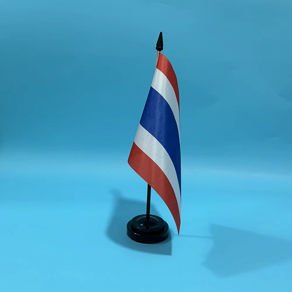 Bandera nacional de Tailandia para escritorio poliéster - imagen 5