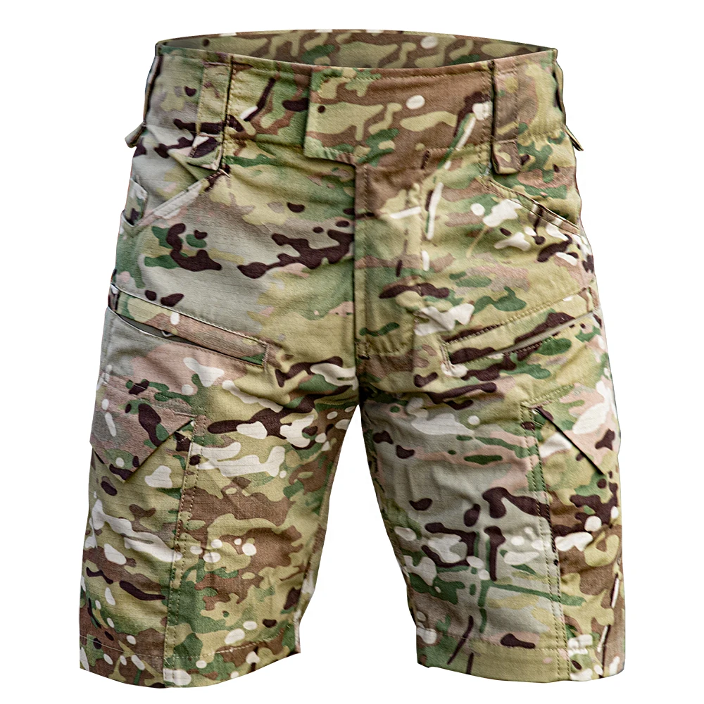 Spark Tact pantalones cortos de carga para hombre, pantalones cortos militares multicam para exteriores - imagen 3