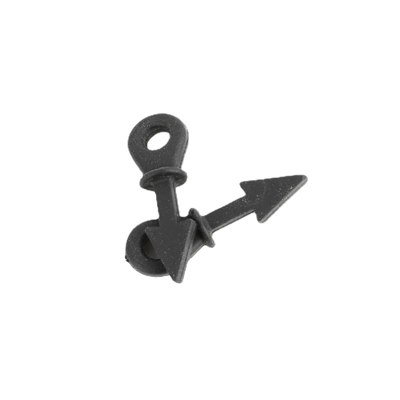 AME 4 Uds estabilizador de cuerda de arco instalar sin quitar cuerda de arco tiro con arco caza silenciador de goma amortiguador - imagen 5