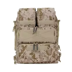 Bolsa táctica Mag, bolsa con panel con cremallera, versión NG para AVS JPC2.0, chaleco CPC, bolsas MOLLE 3107