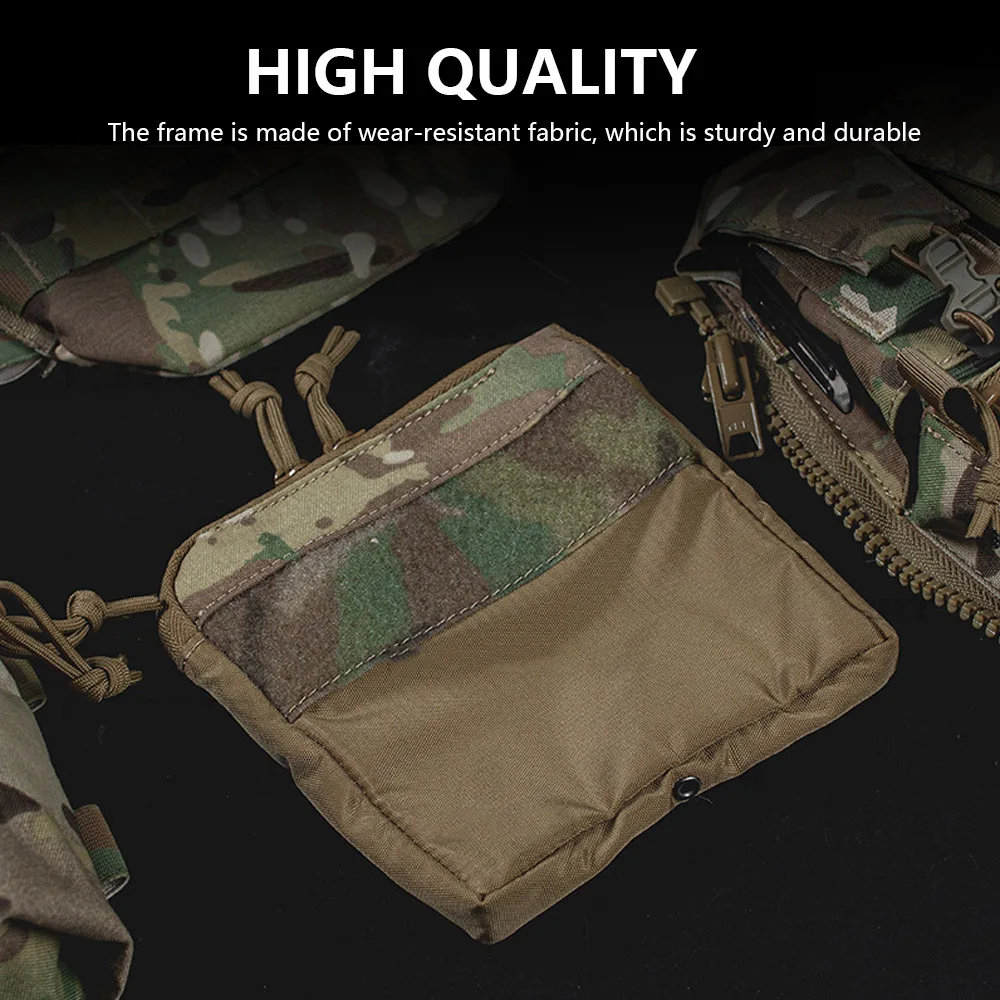 Chaleco táctico V5 PC y colgante en el pecho, inserto de canguro, bolsa de herramientas de bolsillo pequeño, chaleco de caza, accesorios de subpaquete - imagen 4