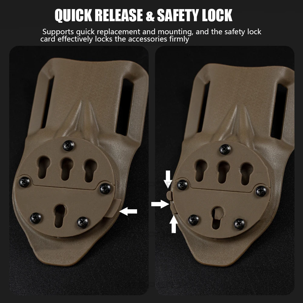 Adaptador de funda de pistola G-Code, correa táctica para pierna, soporte RTI DUTY para caza Militar, funda Glock Airsoft - imagen 3