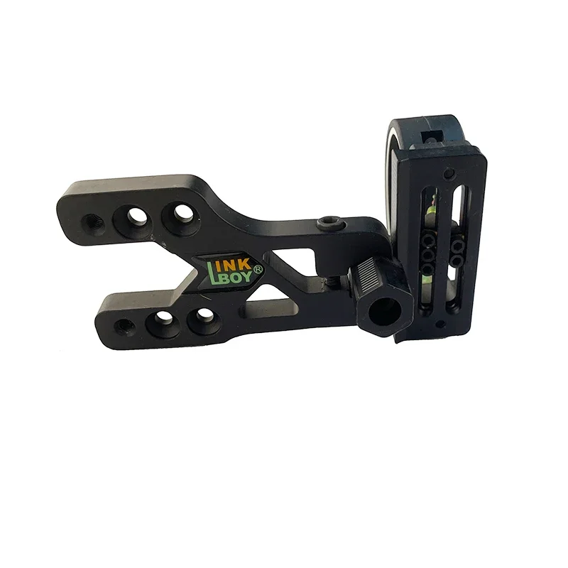 Linkboy tiro con arco 1 pines Kits de mira estabilizador de apoyo de flecha para caza recurvo/accesorios de arco compuesto - imagen 4