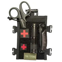 Bolsa de chaleco táctico para exteriores, accesorio, sistema Molle, riñonera para teléfono, almacenamiento de Base de gancho funcional, perfecto para senderismo y acampada