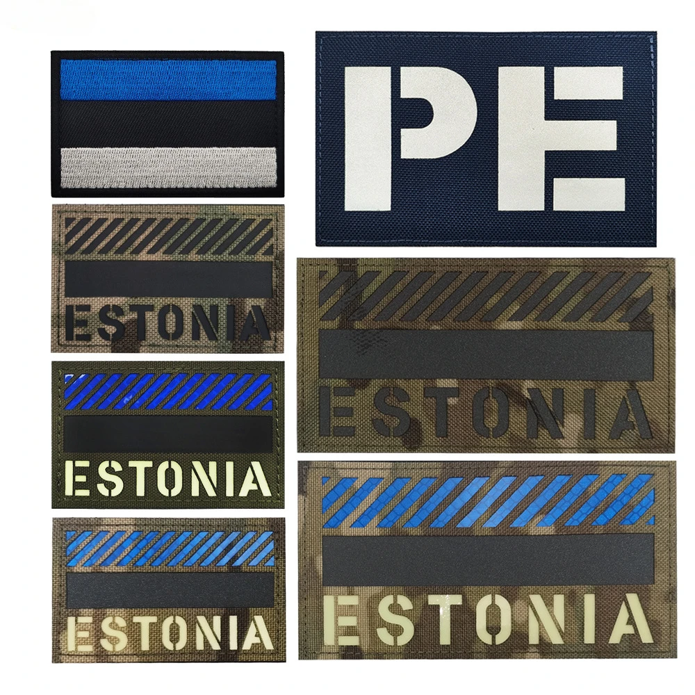 Parche ESTONIA FlagSpecail IR visión general