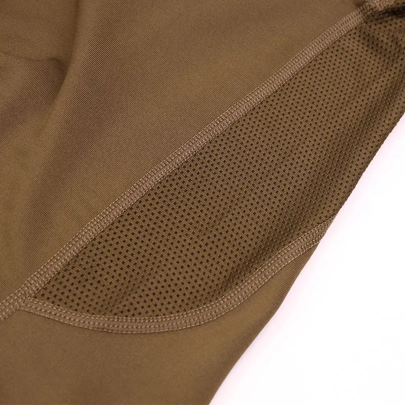 Emersongear versión con cremallera, ropa interior térmica transpirable y cálida para invierno, caza, Camping, ciclismo, senderismo, combate, terciopelo de nailon CB - imagen 5