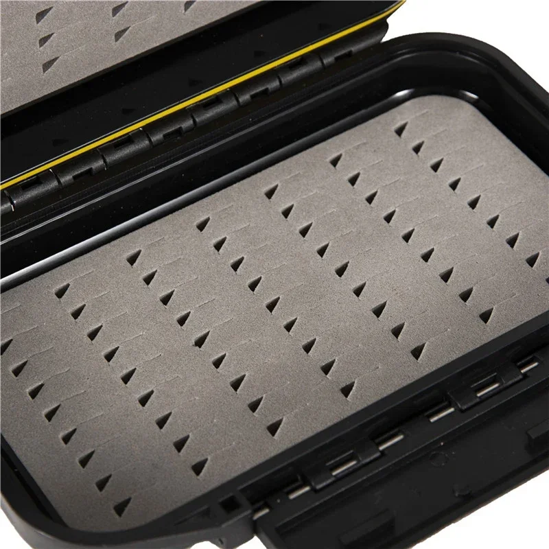 Caja de pesca impermeable moscas de trucha doble cara para señuelos - imagen 2