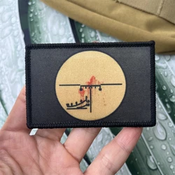 Visor PSO-1 Dragunov con kit táctico, parches y pegatinas para mochila