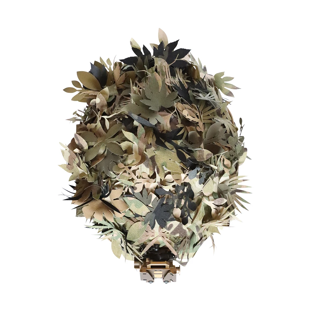 5 unids/set caza táctica CS juego de guerra Diy casco cubierta casco Modular disfraz cubierta para casco desaparecer - imagen 3