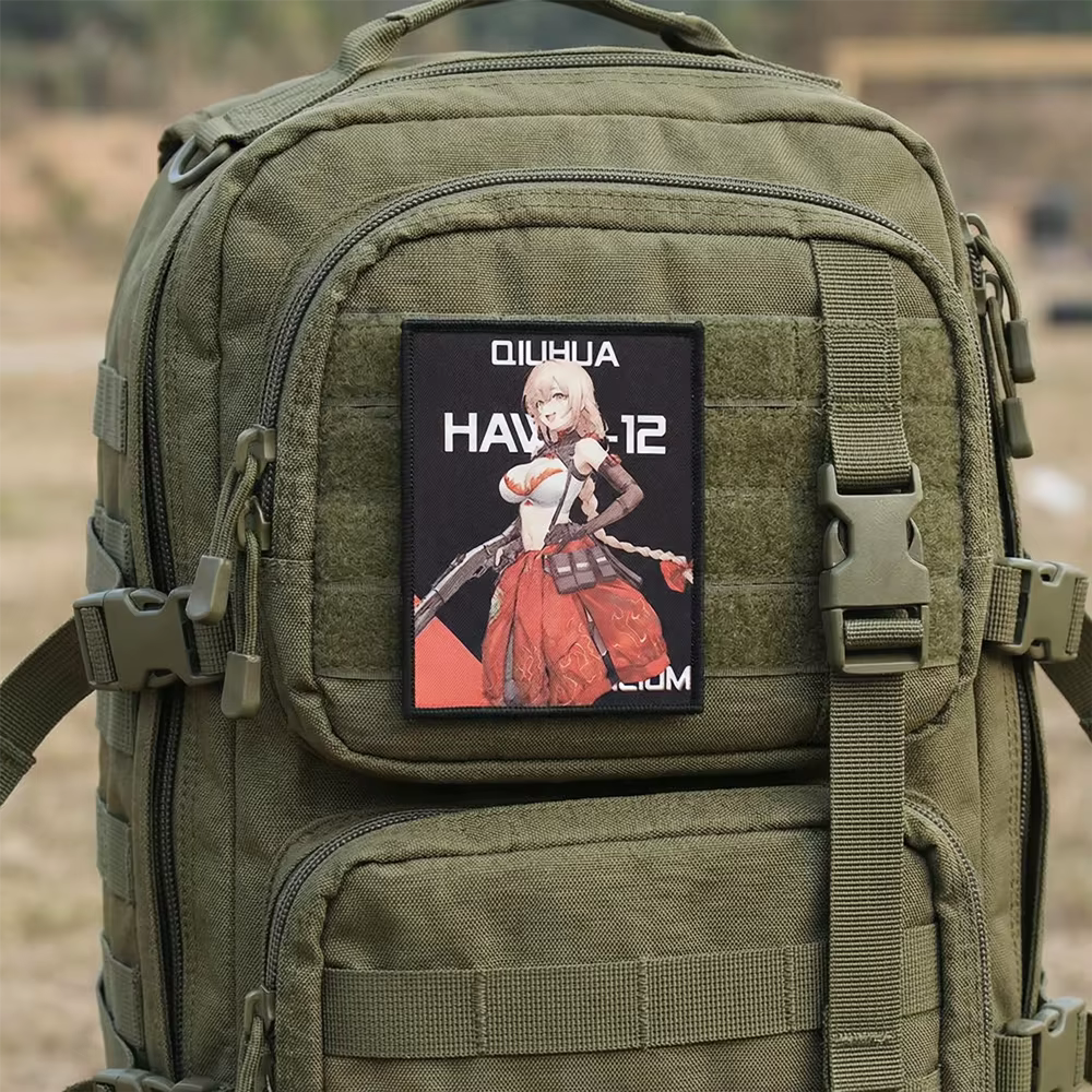 Girls' Frontline Parche táctico AK15 AN94 UMP45 - Diseño militar MOLLE - imagen 4