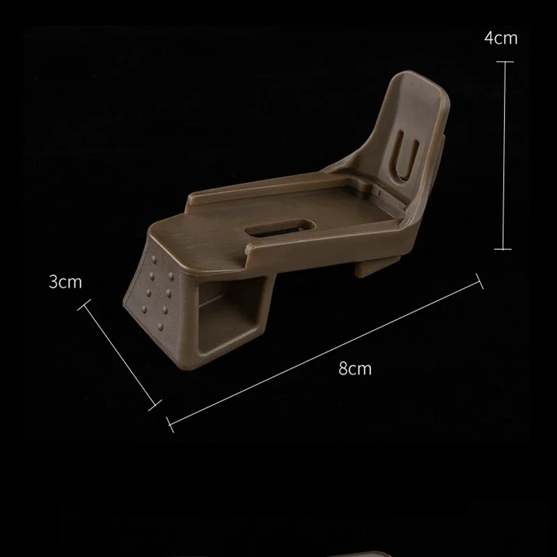 Base soporte montaje PEQ Regulator para réplica Airsoft GBB - imagen 4