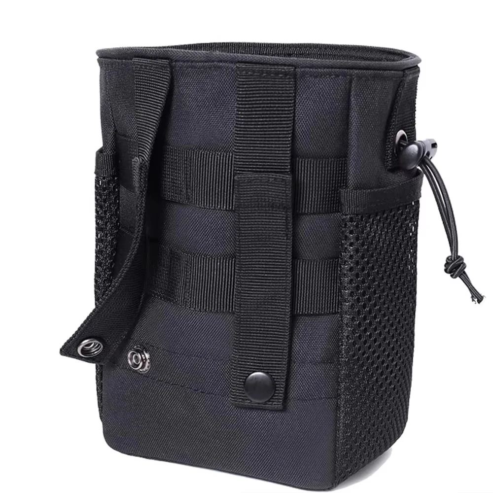 Paquete de 1/2 bolsas de basura Molle, bolsa para revistas con cordón, cinturón de utilidad ajustable, funda de cadera, bolsa para almacenamiento de municiones al aire libre - imagen 3