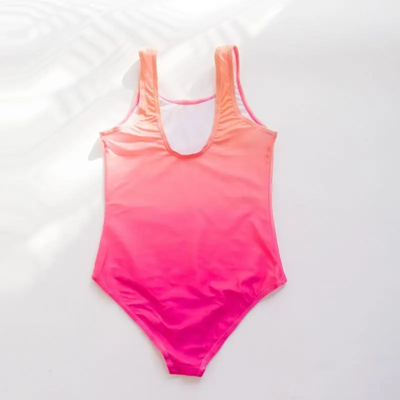 Traje de baño de una pieza para niñas, trajes de baño refrescantes informales a la moda para verano, ropa de baño para piscina y playa para niñas - imagen 3