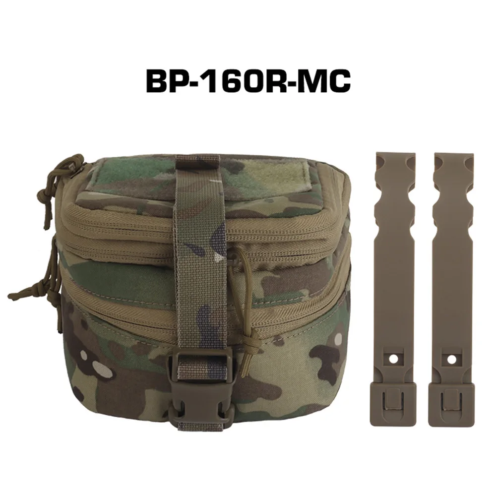 Bolsa binocular NVG expandible acolchada táctica, bolsa de almacenamiento para gafas de visión nocturna acolchada MOLLE para caza al aire libre