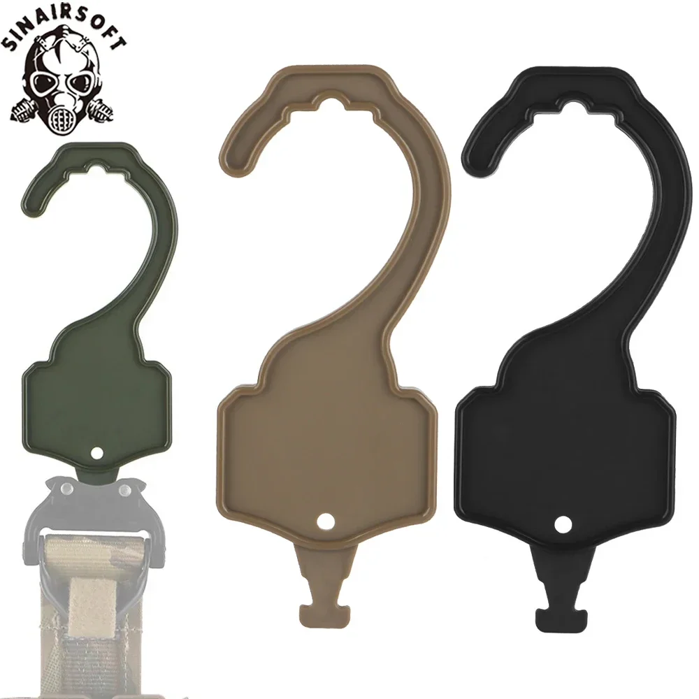 Colgador de cinturón táctico para hebilla Cobra, accesorios de almacenamiento para cinturón Airsoft, gancho para colgar, nailon de acceso rápido - imagen 2