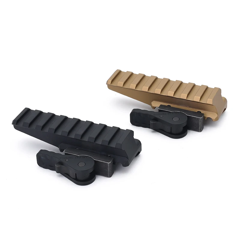 El último soporte elevador de óptica rápida táctica UN para EXPS FST-ORF Red Dot Mount negro FDE caza Picatiny - imagen 2