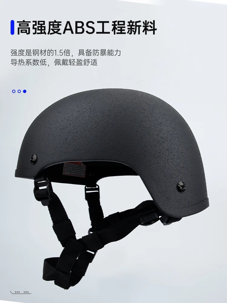 American Mich2001-Casco táctico de asalto Fa de corte alto, campo de equitación engrosado - imagen 5