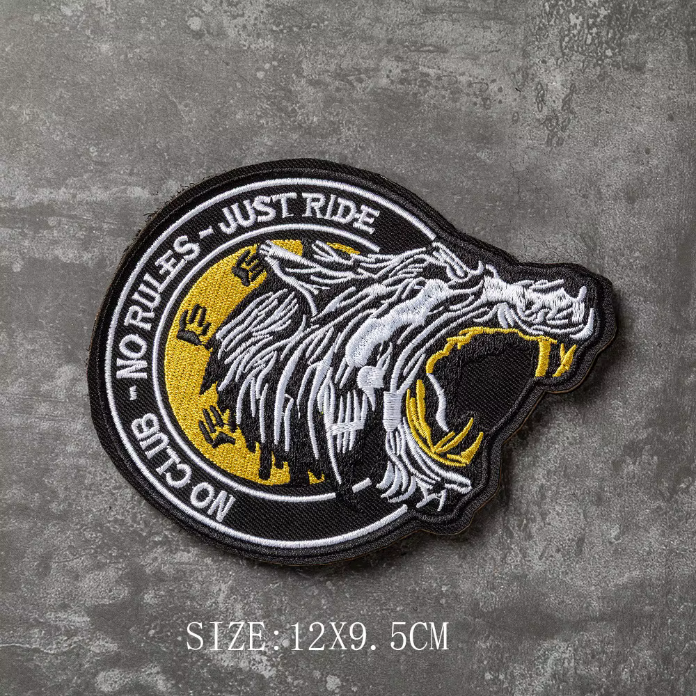 Brazalete táctico Ranger bordado tigre volador moral con velcro - imagen 3