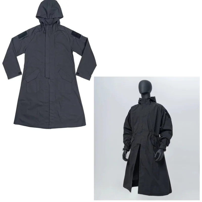 Deportes al aire libre Chaqueta de bata larga suelta de una línea cortavientos - imagen 2