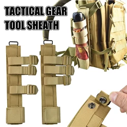 Funda para herramientas de equipo táctico, accesorio MOLLE, funda para cuchillo, funda para linterna, funda para herramientas de utilidad, soporte para equipo táctico